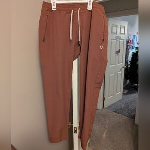 Vuori Transit Joggers Dark Russet L